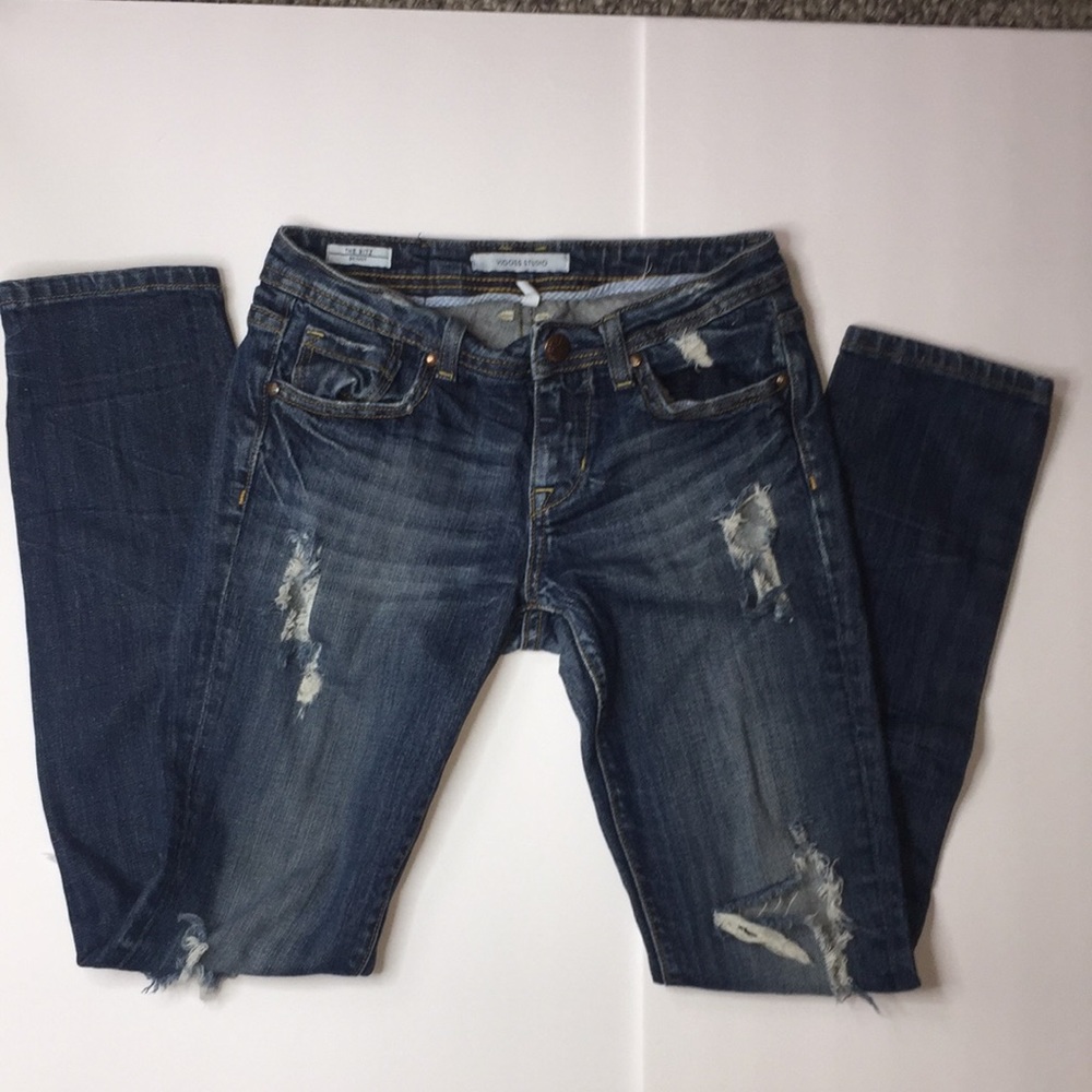 VIGOSS STUDIO The Ritz torn front skinny jeans